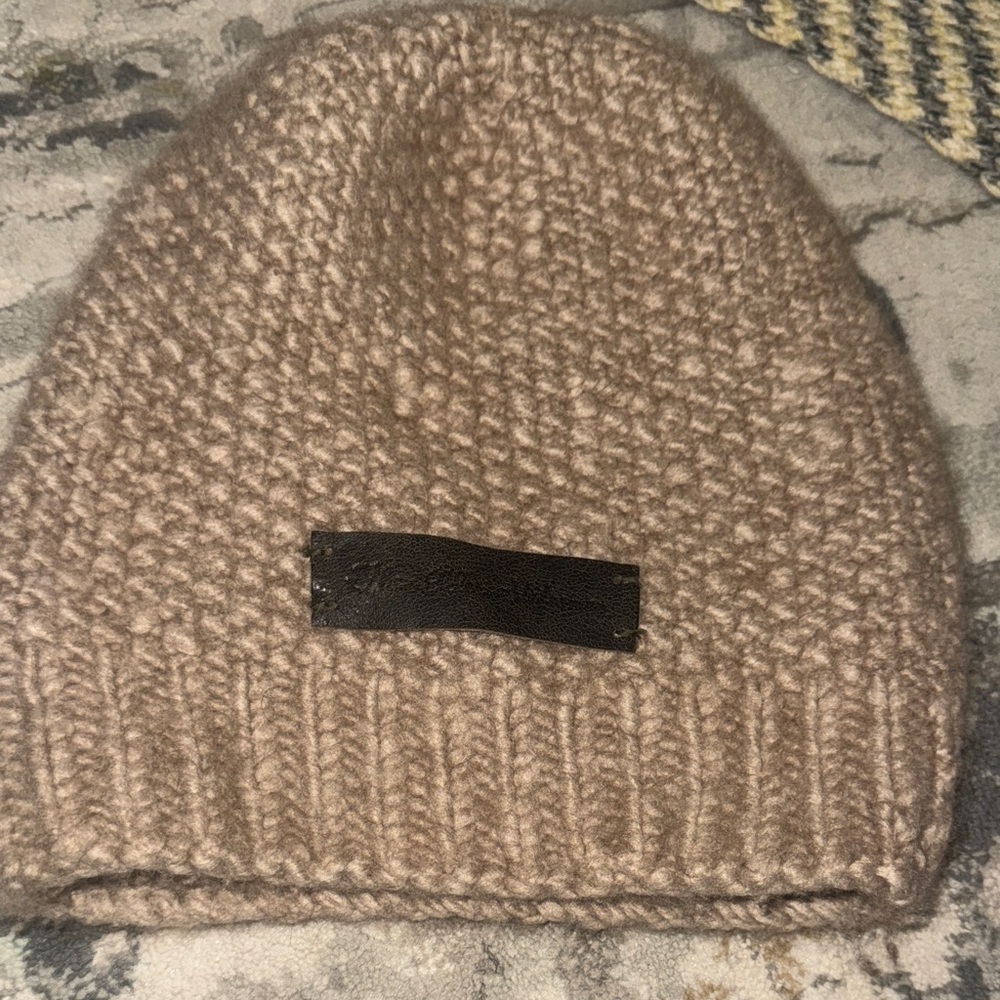 Cozy Brown Knit Beanie